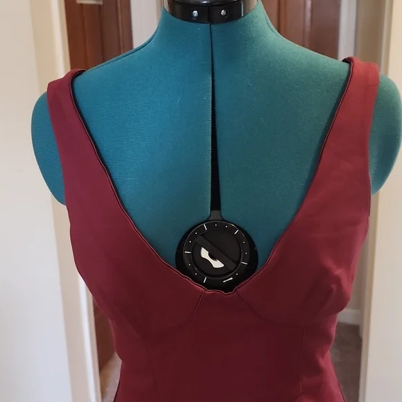 HOUSE OF CB Hama wine dress,  Medium - Picture 3 of 7